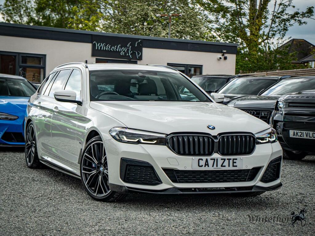 BMW 5 Series Estate 2.0 520D Mht M Sport Touring Steptronic Xdr White