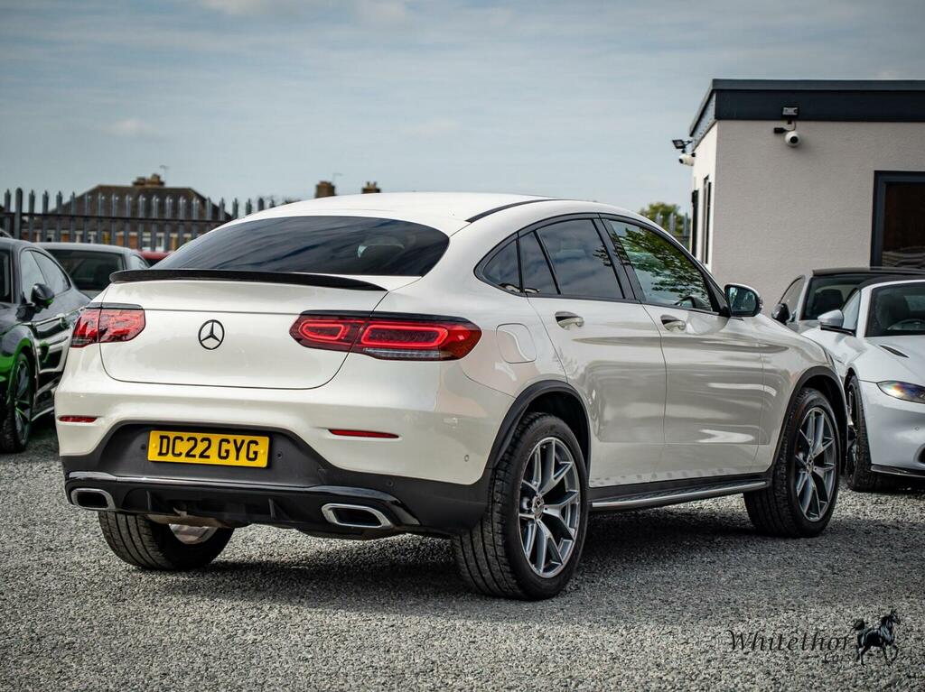 Mercedes-Benz GLC Class Suv 2.0 Glc300d Amg Line Premium Plus Coupe G-tr DC22GYG White #6