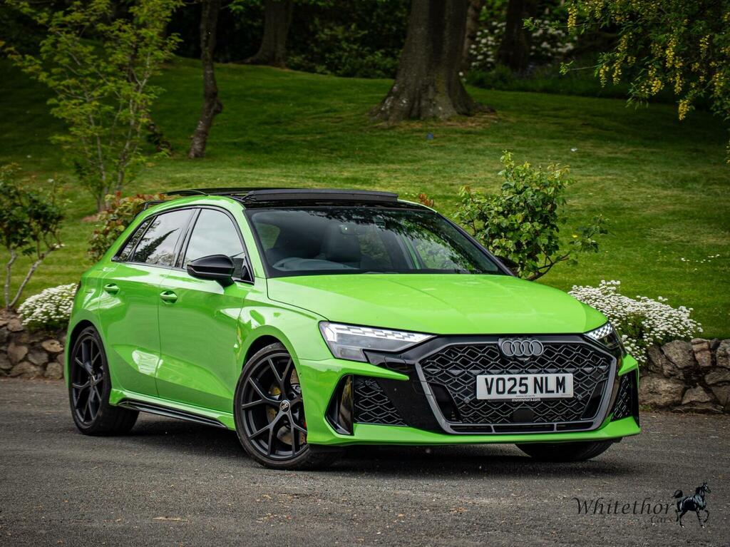 Audi RS3 Hatchback 2.5 Tfsi Sportback S Tronic Quattro Euro Green