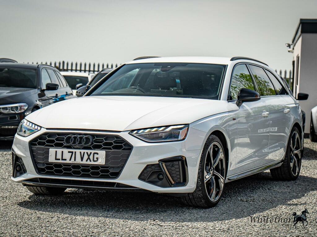 Audi A4 Avant Estate 2.0 Tdi 35 Black Edition S Tronic Euro 6 S LL71VXG White #3