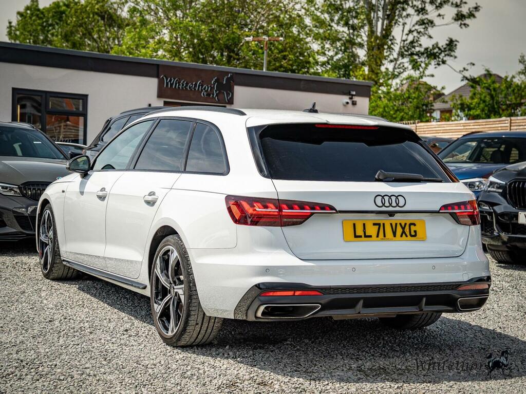 Audi A4 Avant Estate 2.0 Tdi 35 Black Edition S Tronic Euro 6 S LL71VXG White #4