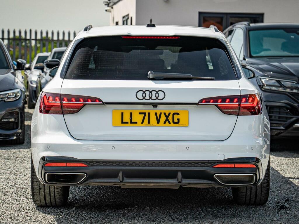 Audi A4 Avant Estate 2.0 Tdi 35 Black Edition S Tronic Euro 6 S LL71VXG White #5