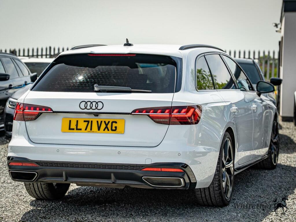 Audi A4 Avant Estate 2.0 Tdi 35 Black Edition S Tronic Euro 6 S LL71VXG White #6