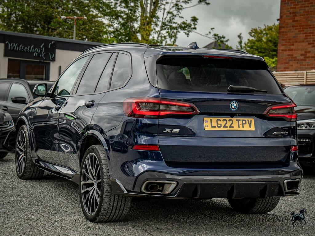 BMW X5 Suv 3.0 45E 24Kwh M Sport Xdrive Euro 6 Ss LG22TPV Blue #4