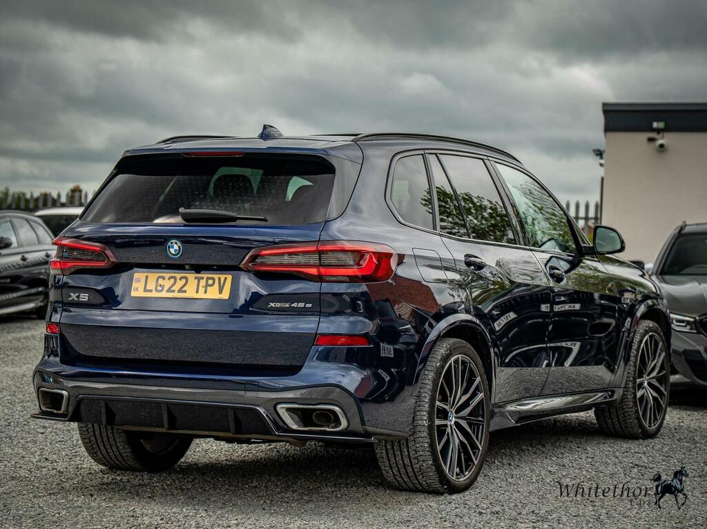 BMW X5 Suv 3.0 45E 24Kwh M Sport Xdrive Euro 6 Ss LG22TPV Blue #6