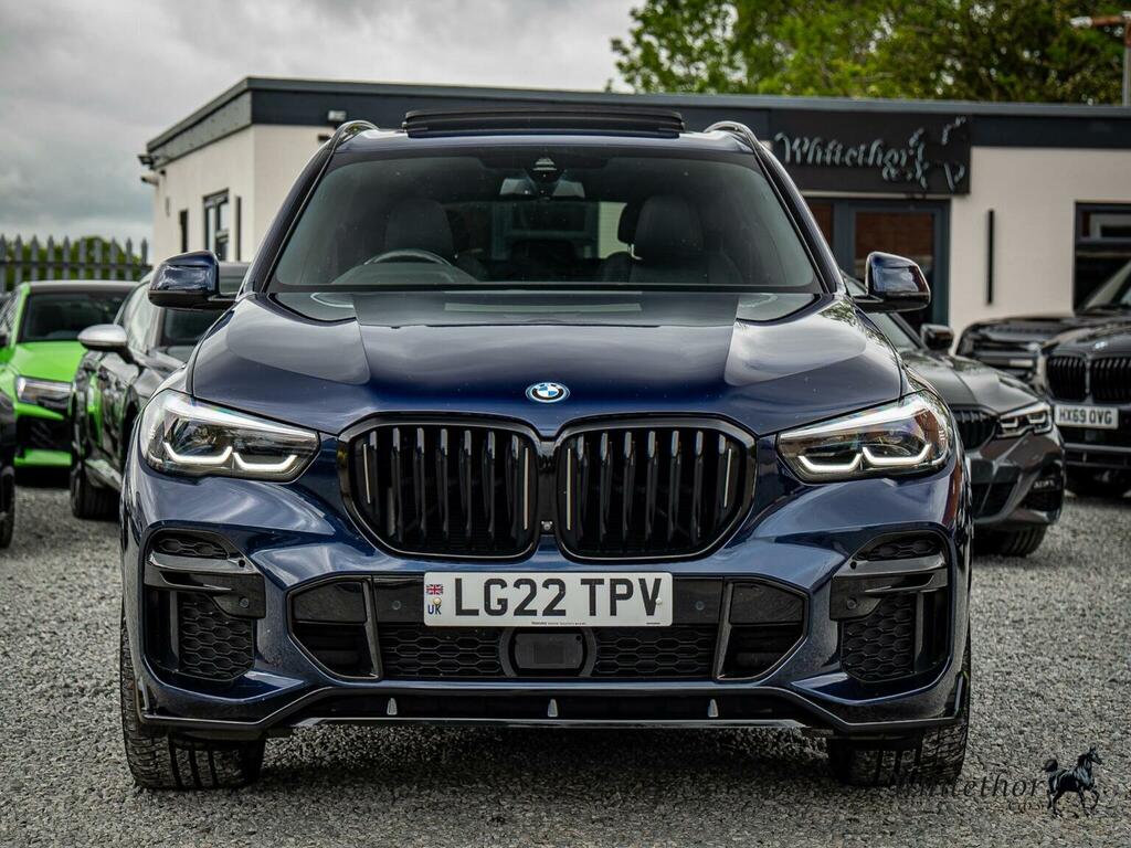 BMW X5 Suv 3.0 45E 24Kwh M Sport Xdrive Euro 6 Ss LG22TPV Blue #2