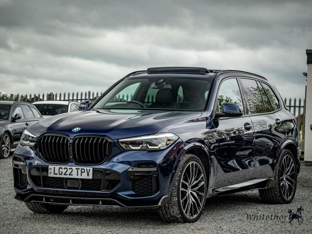 BMW X5 Suv 3.0 45E 24Kwh M Sport Xdrive Euro 6 Ss LG22TPV Blue #3