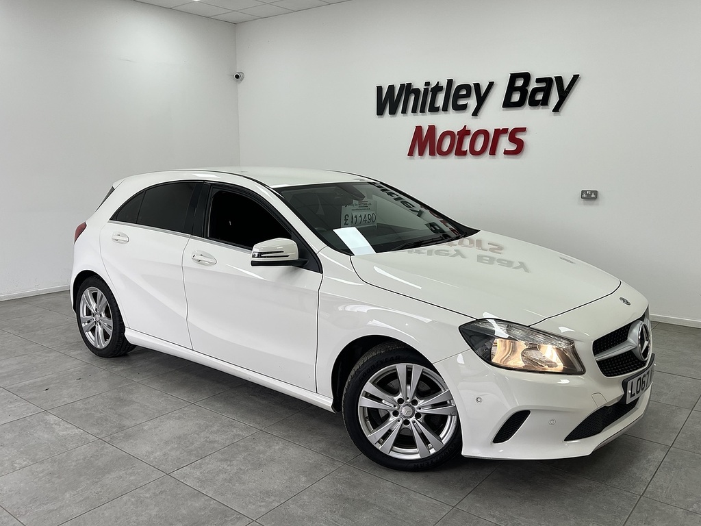 Mercedes-Benz A Class A200d Sport White