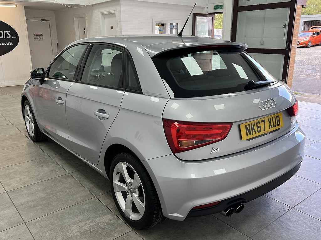 Audi A1 Tfsi Sport NK67XUB Silver #5