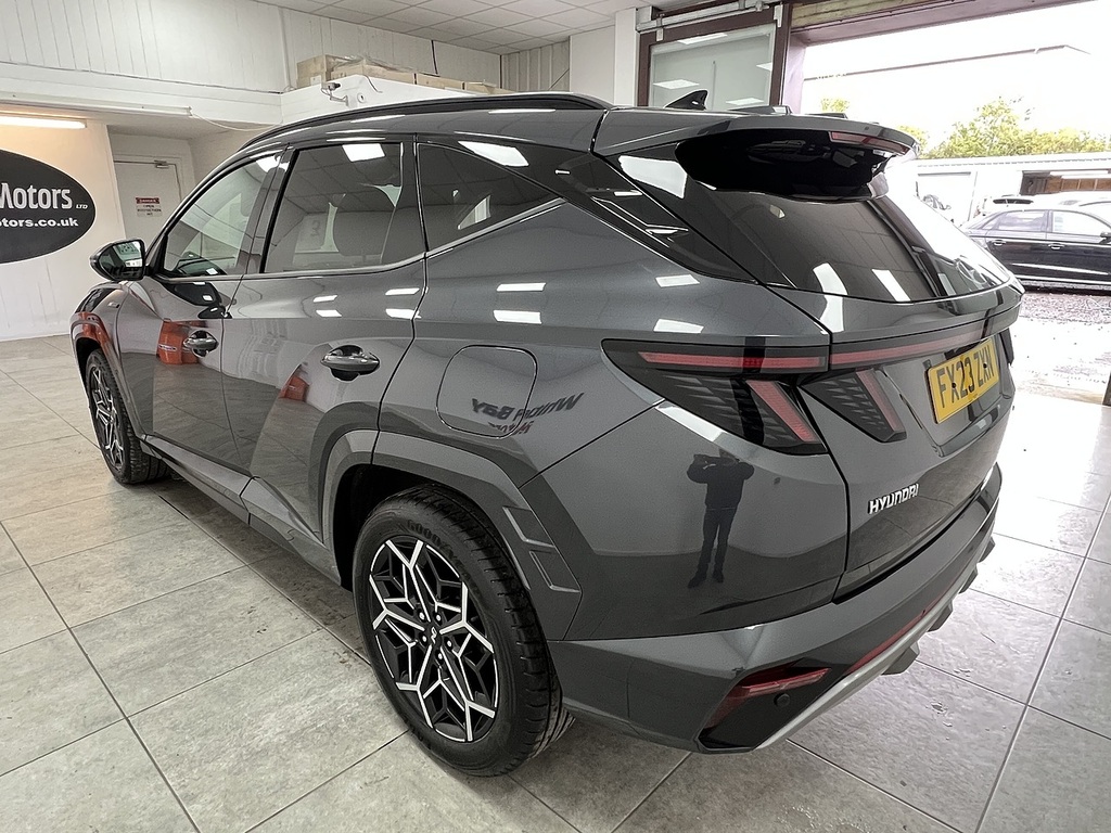 Hyundai Tucson T-gdi Mhev N Line FX23ZXN Grey #5