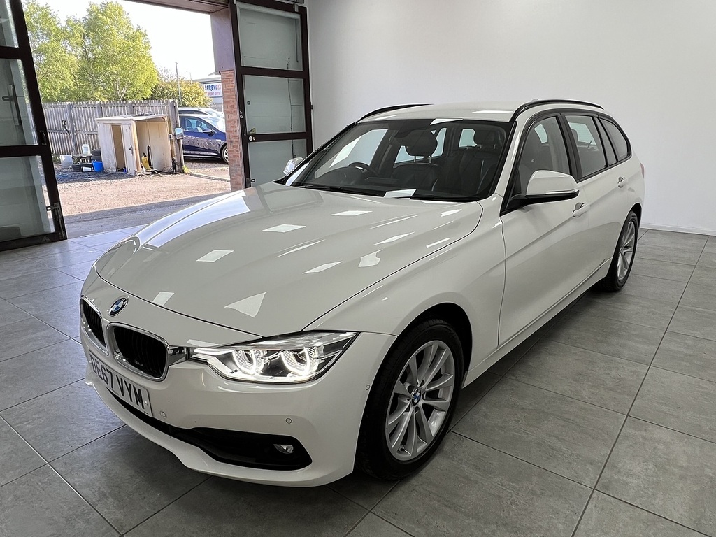 BMW 3 Series 320D Se DE67VYM White #6