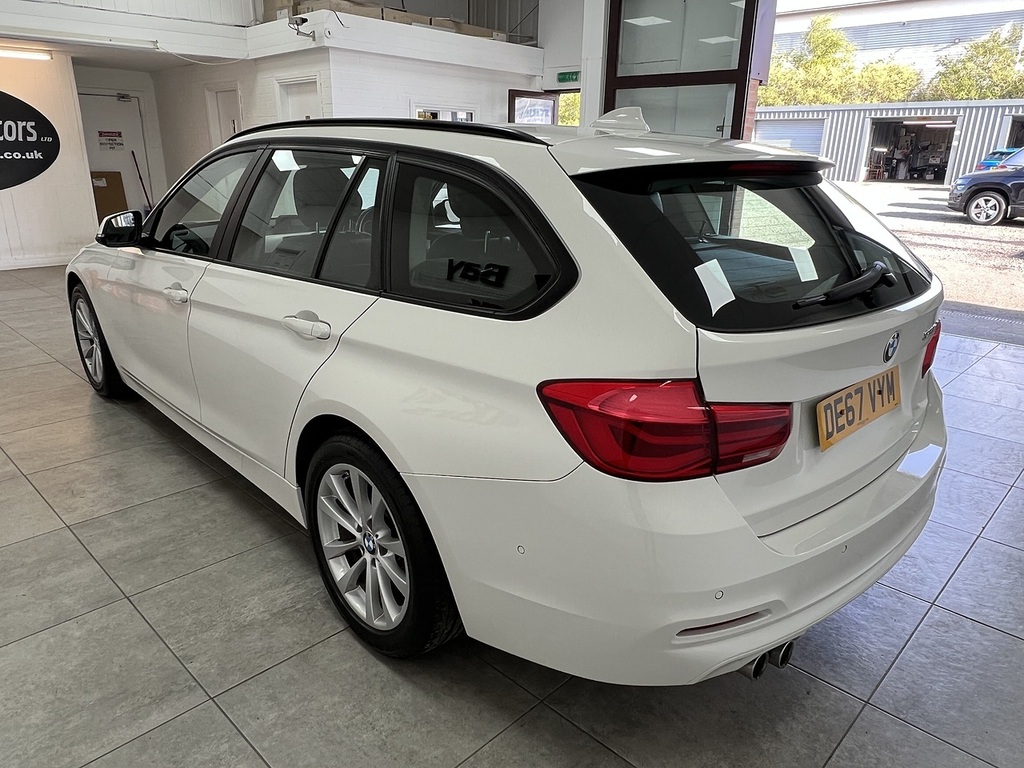 BMW 3 Series 320D Se DE67VYM White #5