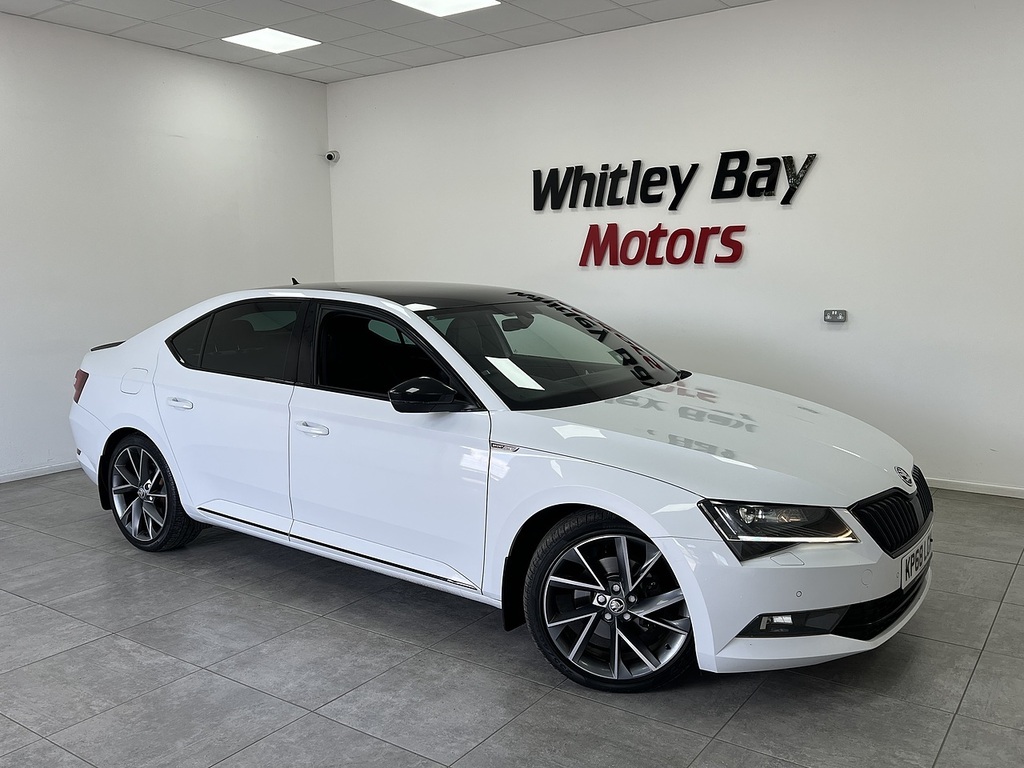 Skoda Superb Tdi Sportline White