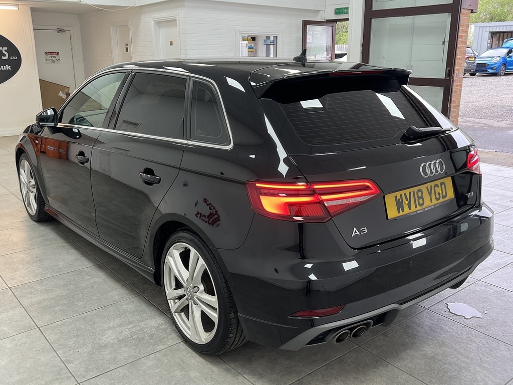 Audi A3 Tdi S Line WV18YGD Black #5