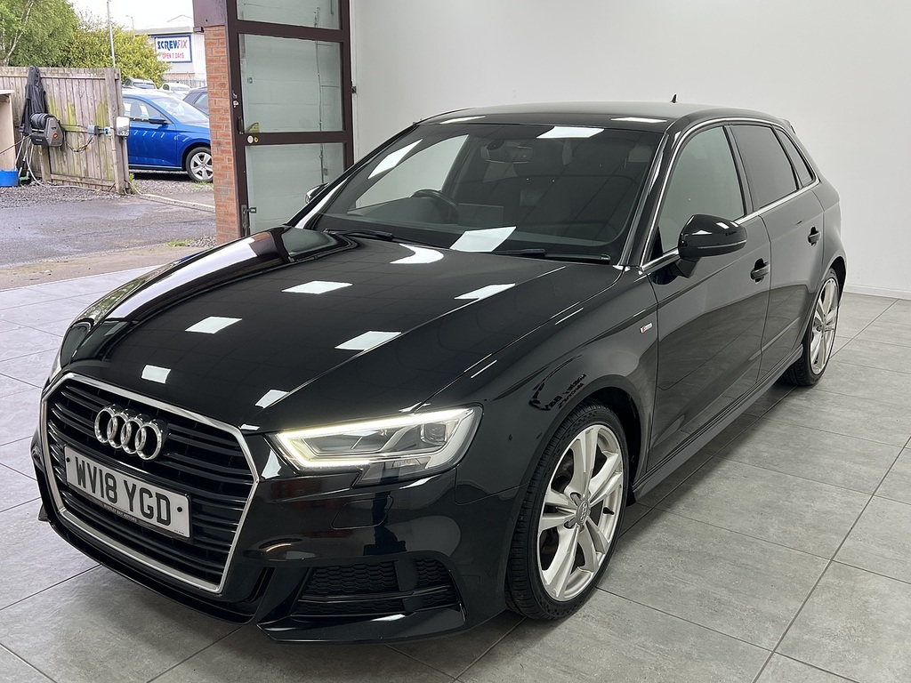 Audi A3 Tdi S Line WV18YGD Black #6