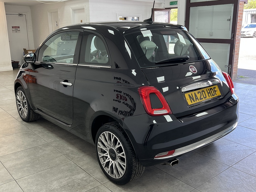 Fiat 500 Star Black #5