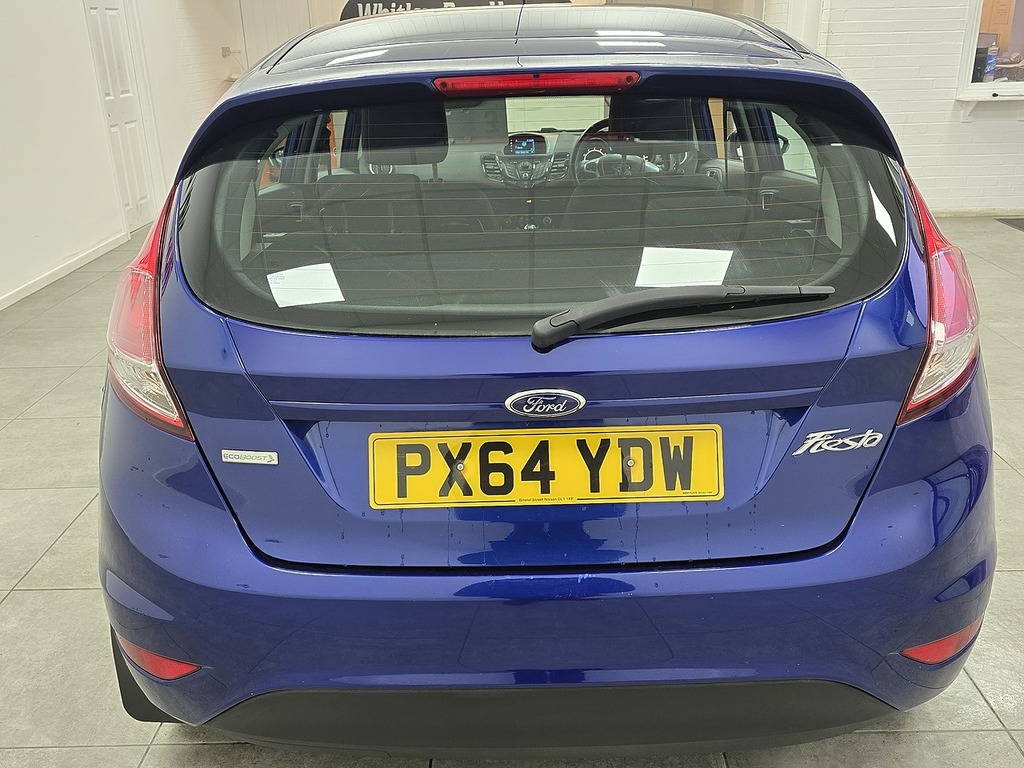 Ford Fiesta T Ecoboost Zetec PX64YDW Blue #4