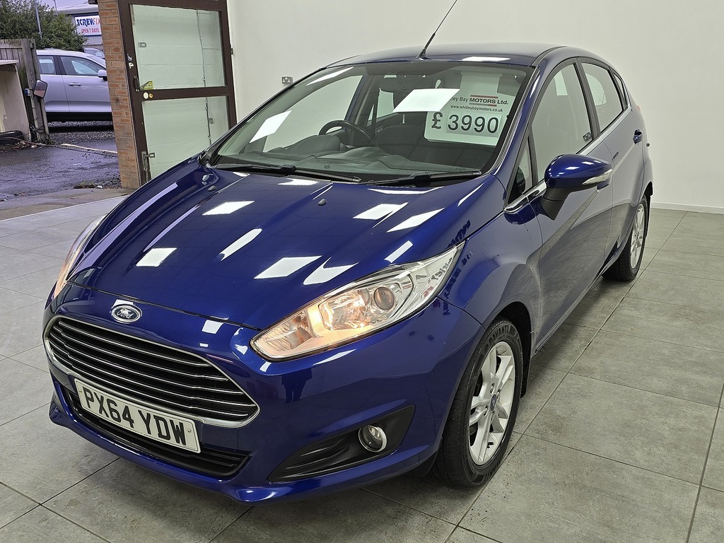 Ford Fiesta T Ecoboost Zetec PX64YDW Blue #6