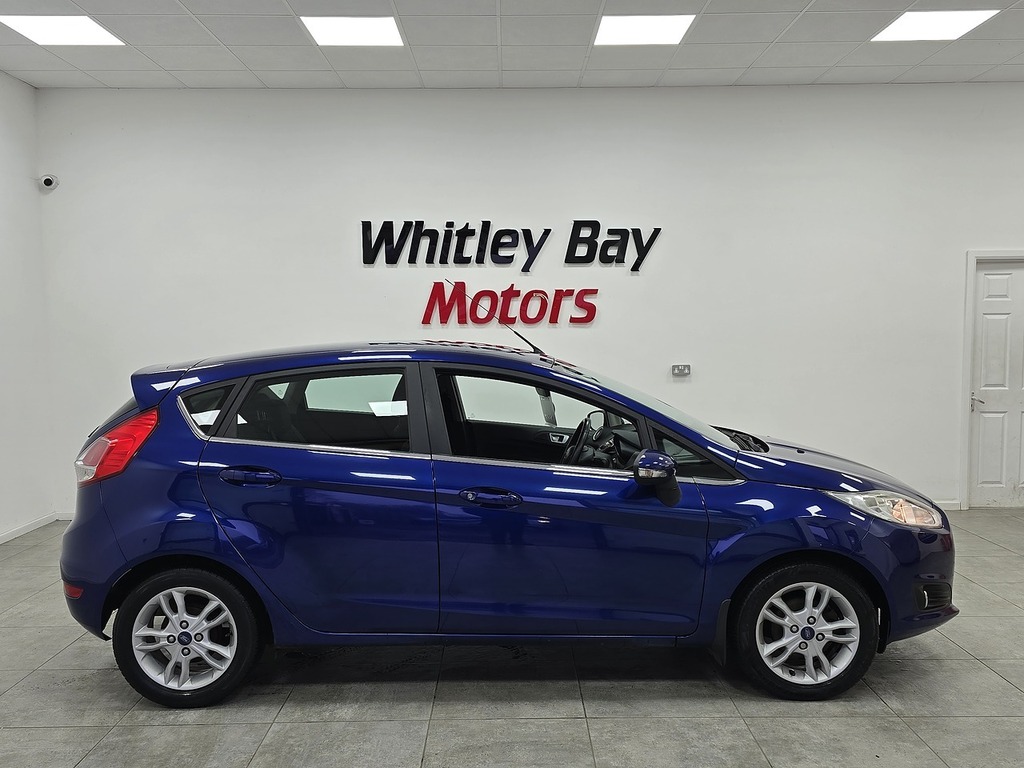Ford Fiesta T Ecoboost Zetec PX64YDW Blue #2