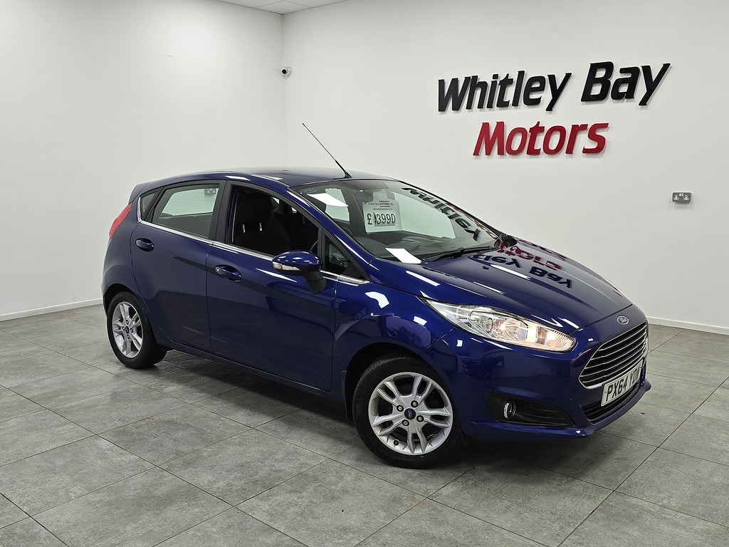 Ford Fiesta T Ecoboost Zetec Blue