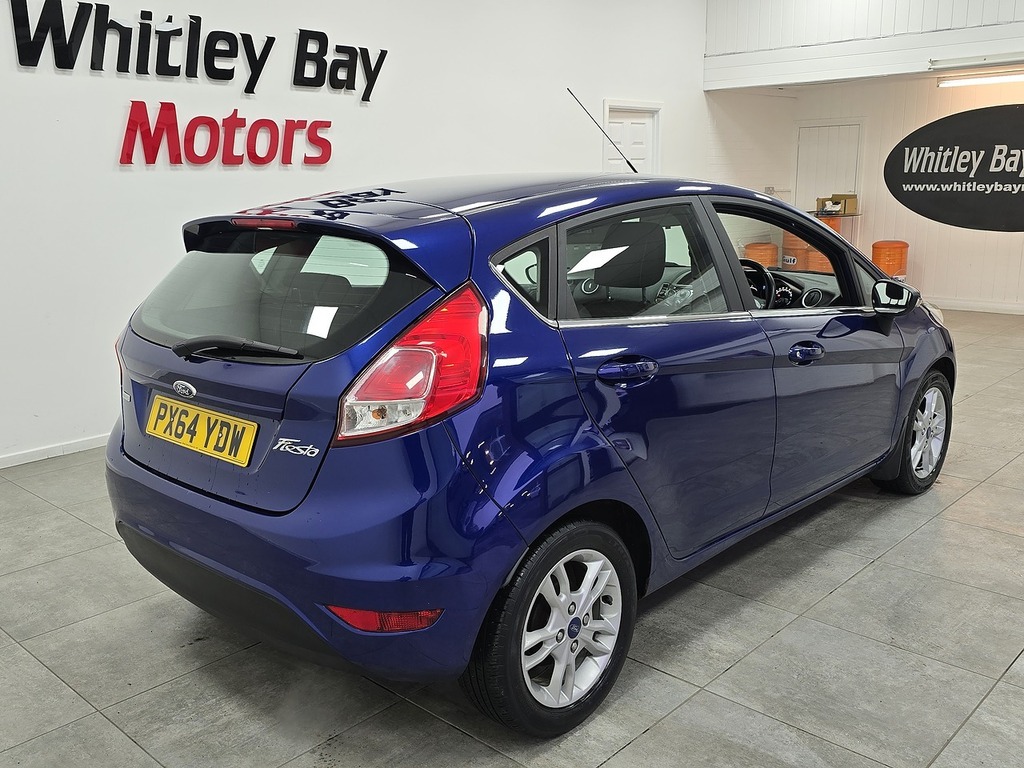 Ford Fiesta T Ecoboost Zetec PX64YDW Blue #3