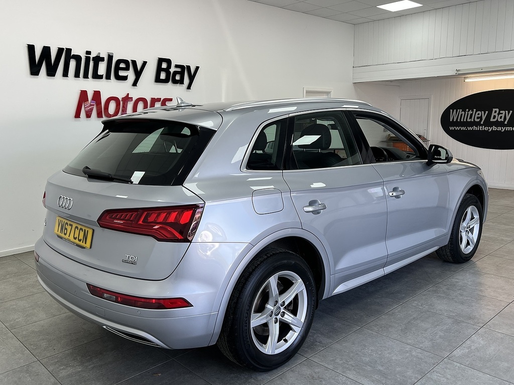 Audi Q5 Tdi Sport YW67CCN Silver #3