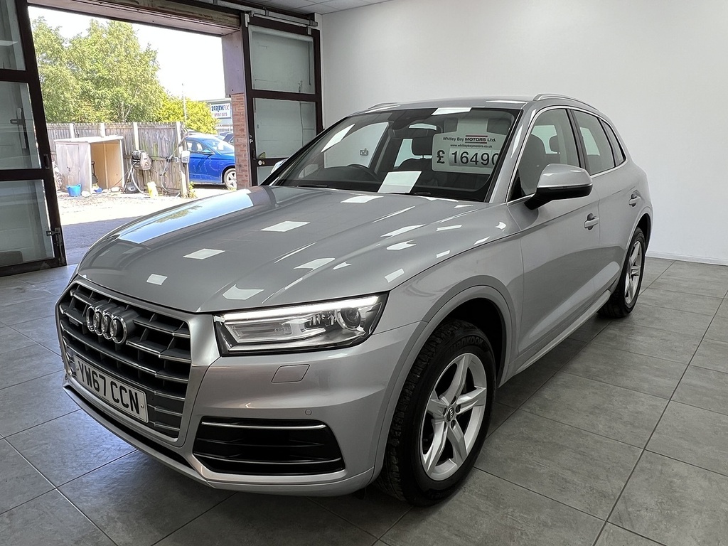 Audi Q5 Tdi Sport YW67CCN Silver #6