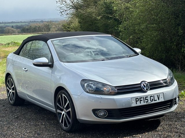 Volkswagen Golf 2.0 Tdi Bluemotion Tech Gt Cabriolet Euro 5 S S Silver #5