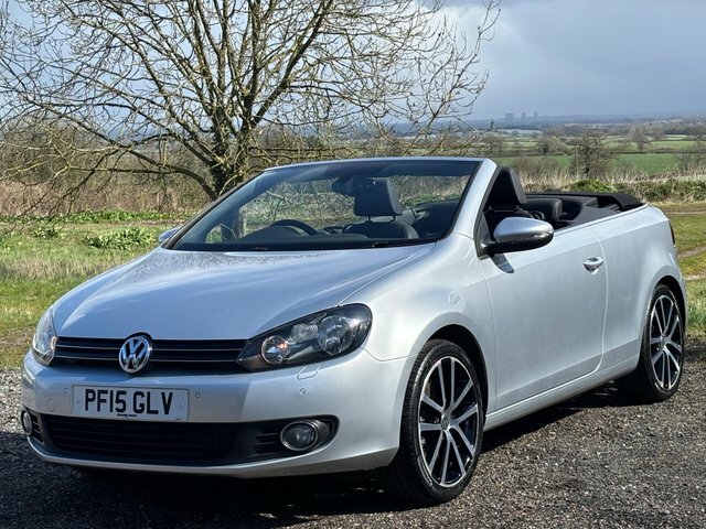Volkswagen Golf 2.0 Tdi Bluemotion Tech Gt Cabriolet Euro 5 S S Silver #3