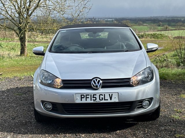 Volkswagen Golf 2.0 Tdi Bluemotion Tech Gt Cabriolet Euro 5 S S Silver #6