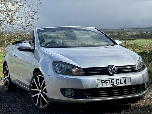 Volkswagen Golf 2.0 Tdi Bluemotion Tech Gt Cabriolet Euro 5 S S Silver