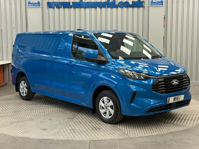 Ford Transit Custom 2025 2.0 Ecoblue 136 Bhp 320 L2 H1 Limited Blue
