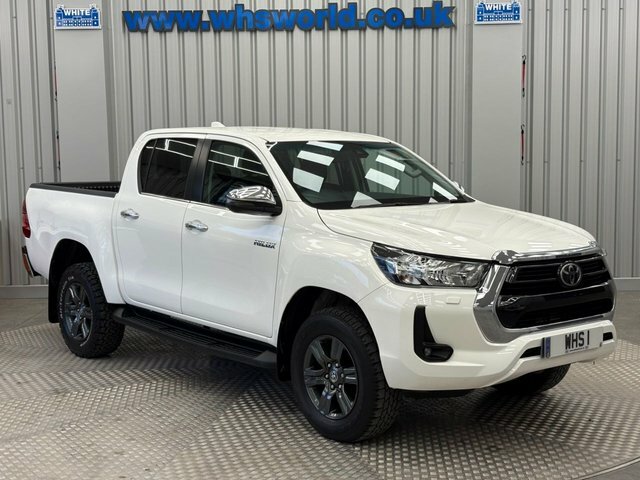 Toyota HILUX 2023 2.4 D-4d 150 Bhp Icon Dcab Pickup 4Wd White