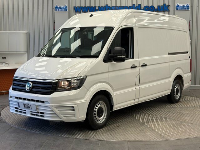 Volkswagen Crafter 2020 2.0 Tdi 140 Bhp Cr35 Startline Mwb High Roof DU20VCW White #3