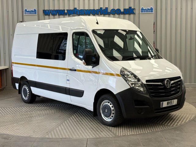 Vauxhall Movano 2021 2.3 Cdti 135 Bhp Biturbo Edition 3500 L2 H2 W White