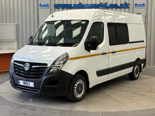 Vauxhall Movano 2021 2.3 Cdti 135 Bhp Biturbo Edition 3500 L2 H2 W DS21RPZ White #3