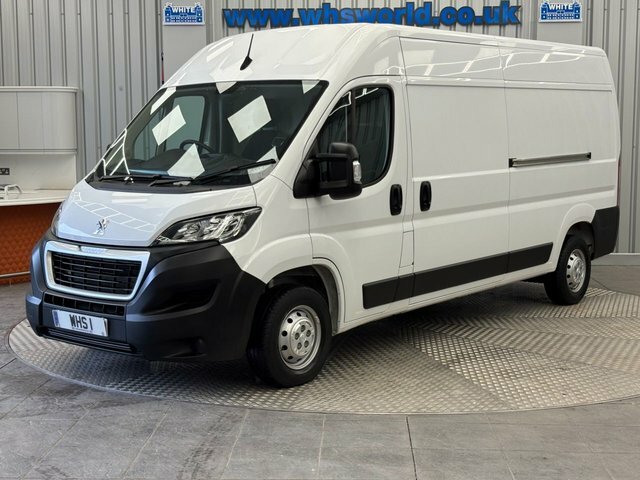 Peugeot Boxer 2023 2.2 Bluehdi 140 Bhp 335 L3 H2 Professional Pr MW73NDG White #3