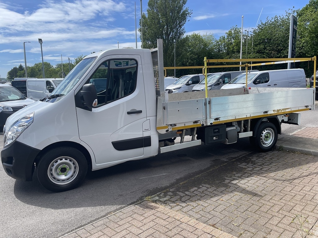 Vauxhall Movano 2.3 Cdti 3500 Biturbo Dropside R White #5