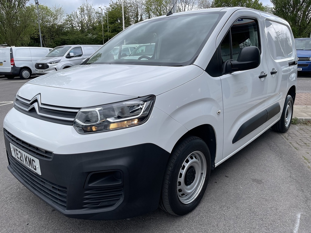 Citroen Berlingo 1.5 Bluehdi 650 X M Panel Van Sw YE21KMG White #4