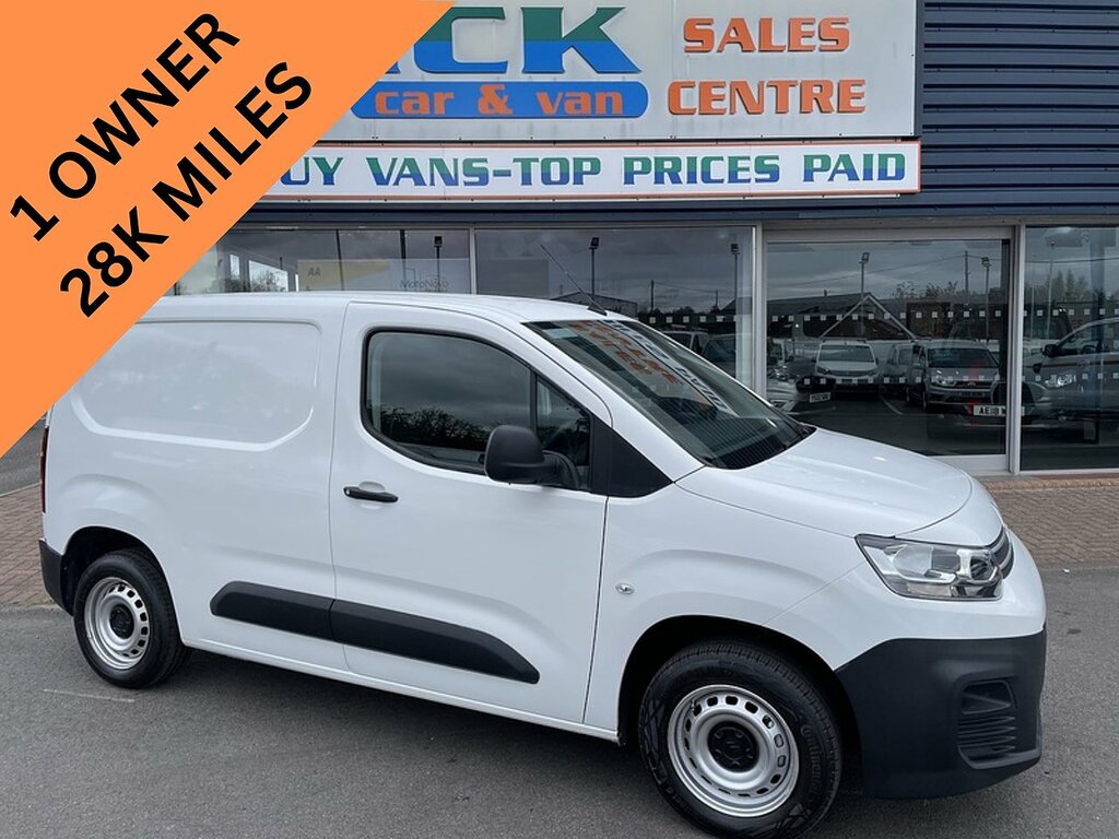 Citroen Berlingo 1.5 Bluehdi 650 X M Panel Van Sw White