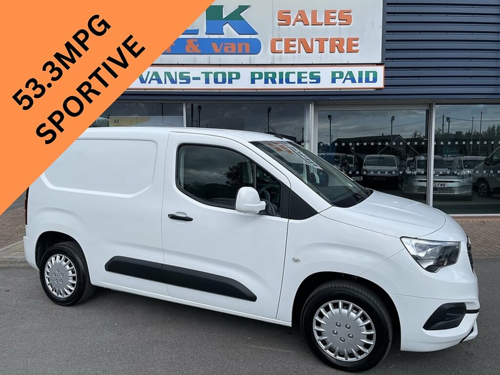 Vauxhall Combo 1.5 Turbo D 2300 Sportive Panel Van Man White