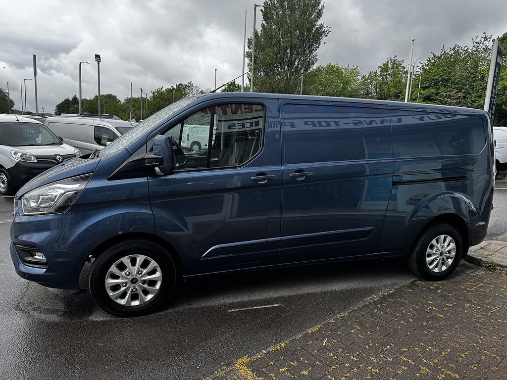 Ford Transit Custom 2.0 300 Ecoblue Limited Panel Van Manua YS70ZKU Blue #6