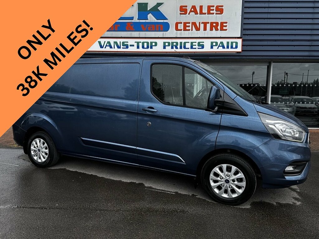 Ford Transit Custom 2.0 300 Ecoblue Limited Panel Van Manua YS70ZKU Blue