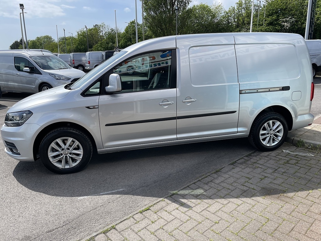 Volkswagen Caddy Maxi 2.0 Tdi C20 Bluemotion Tech Highline Panel Van 6Dr WU66CMK Silver #6