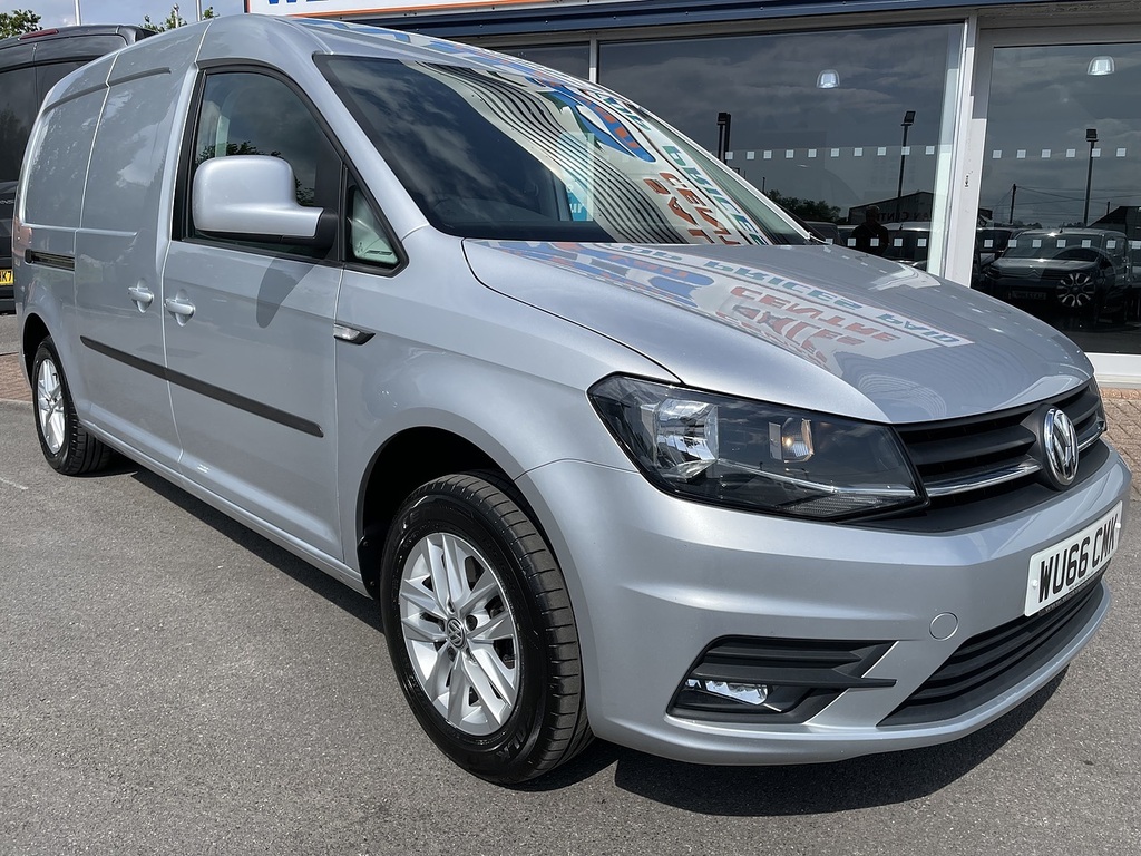 Volkswagen Caddy Maxi 2.0 Tdi C20 Bluemotion Tech Highline Panel Van 6Dr WU66CMK Silver #3