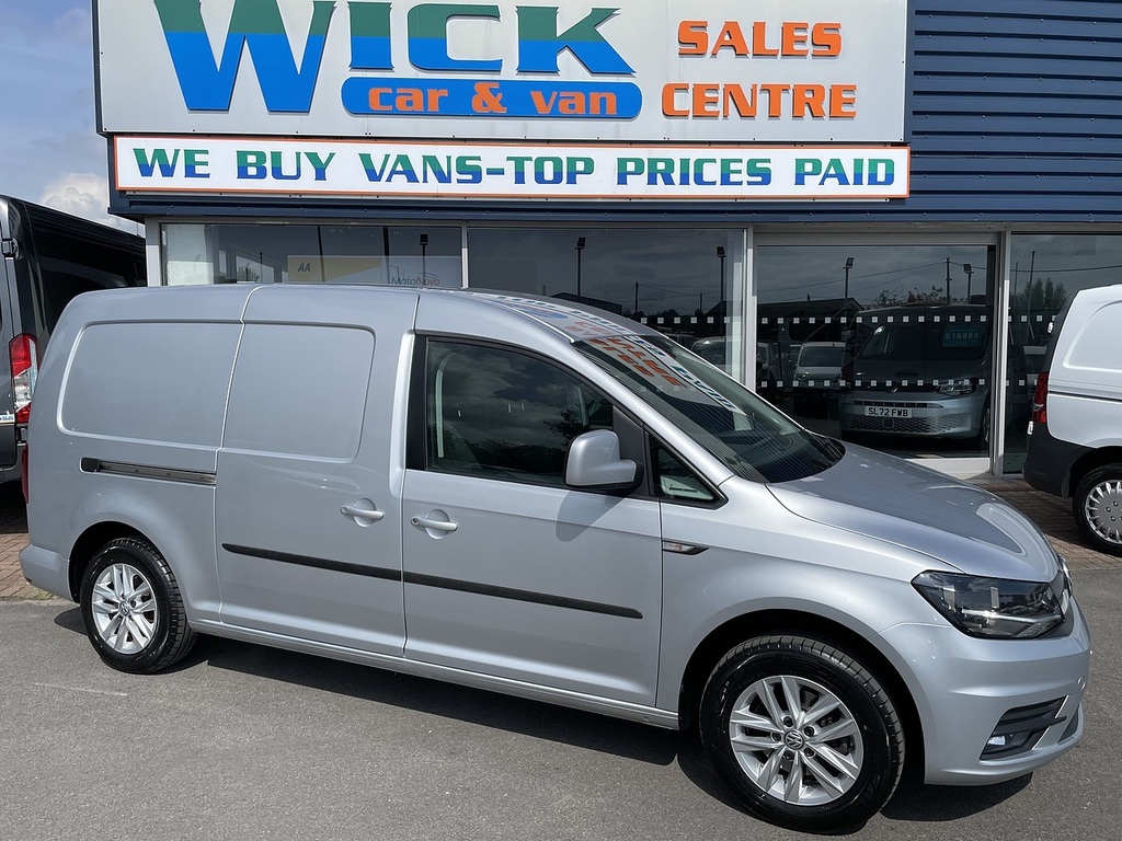 Volkswagen Caddy Maxi 2.0 Tdi C20 Bluemotion Tech Highline Panel Van 6Dr WU66CMK Silver #2