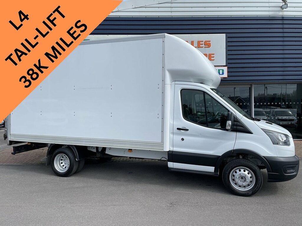 Ford Transit Custom 2.0 350 Ecoblue Hd Leader Luton WV71VZT White
