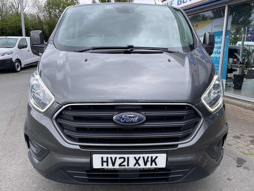 Ford Transit Custom 2.0 320 Ecoblue Limited Crew Van Double Cab Di HV21XVK Grey #4