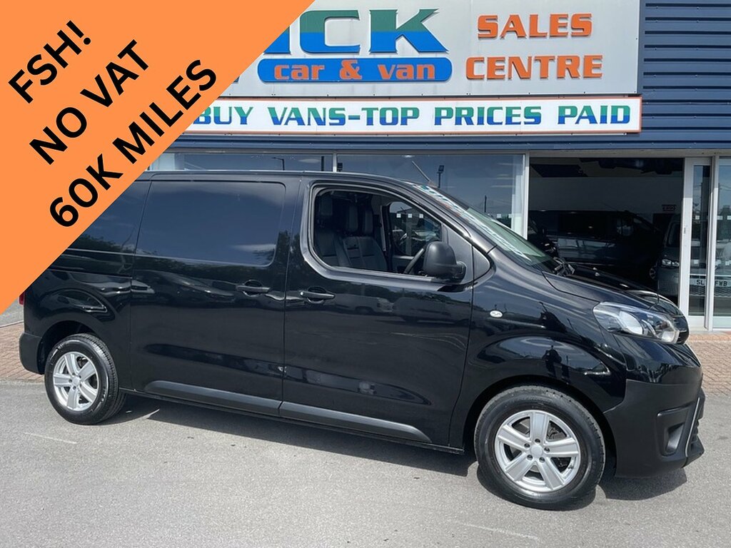 Toyota PROACE 2.0D Icon Medium Panel Van 6Dr Mwb E Black