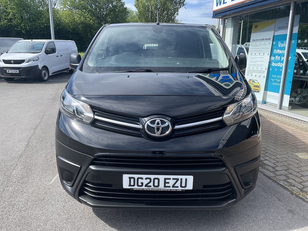 Toyota PROACE 2.0D Icon Medium Panel Van 6Dr Mwb E Black #3